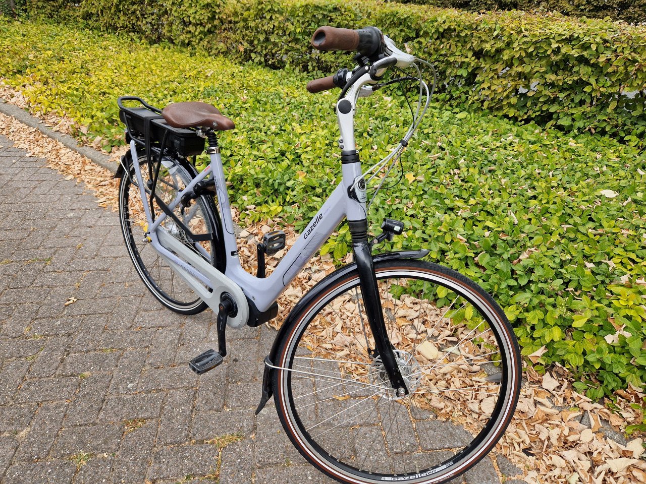 Schitterende Gazelle Orange met Shimano middenmotor