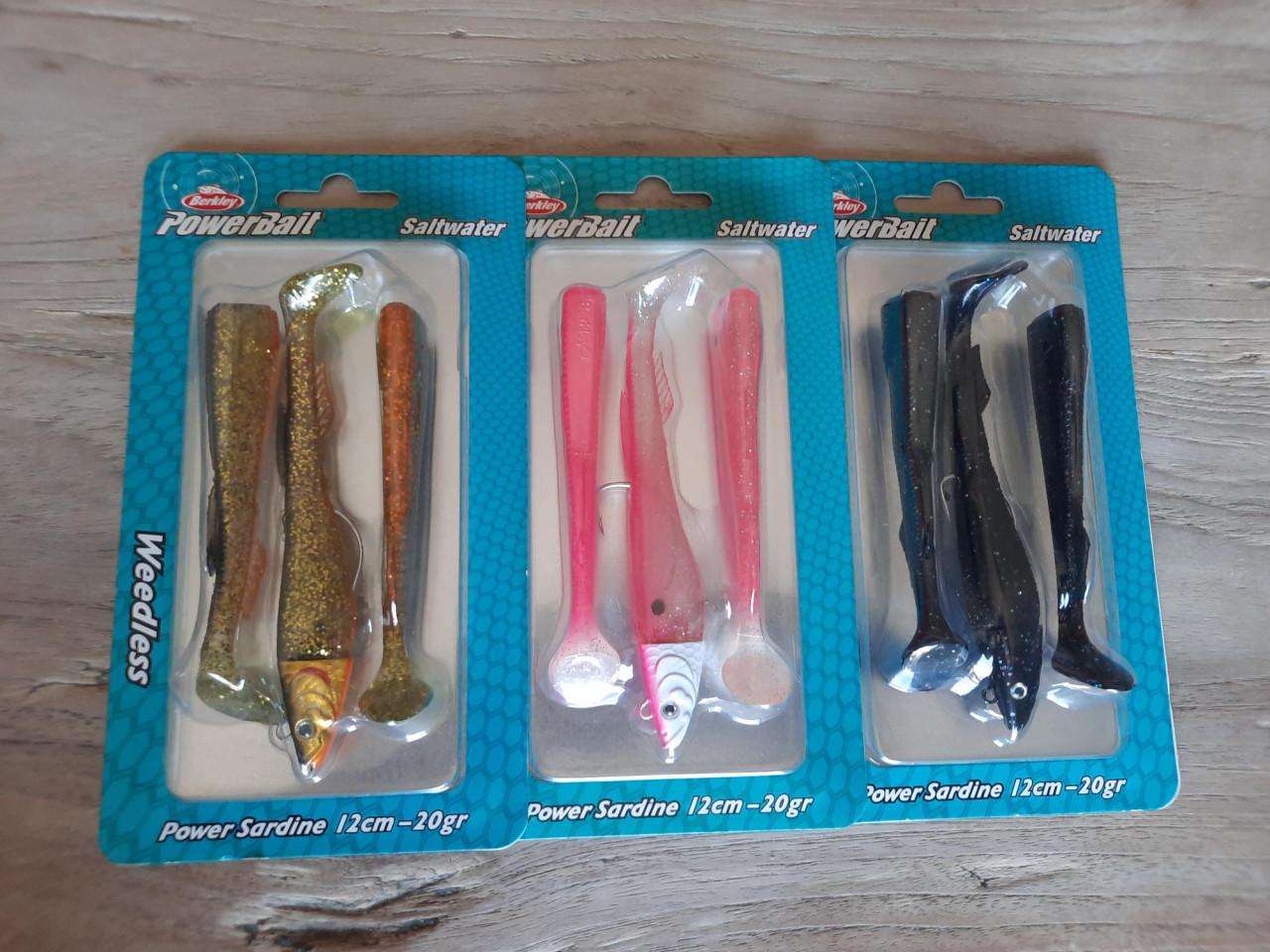 Berkley shads Zeebaars/snoekbaars