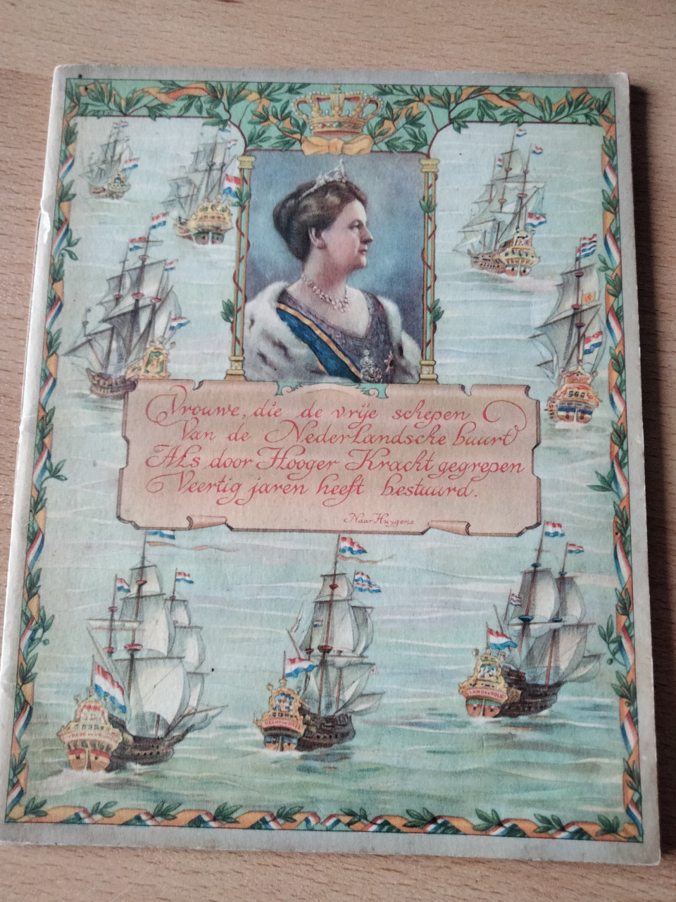 40 jarig regeringsjubileum van Koningin Wilhelmina.