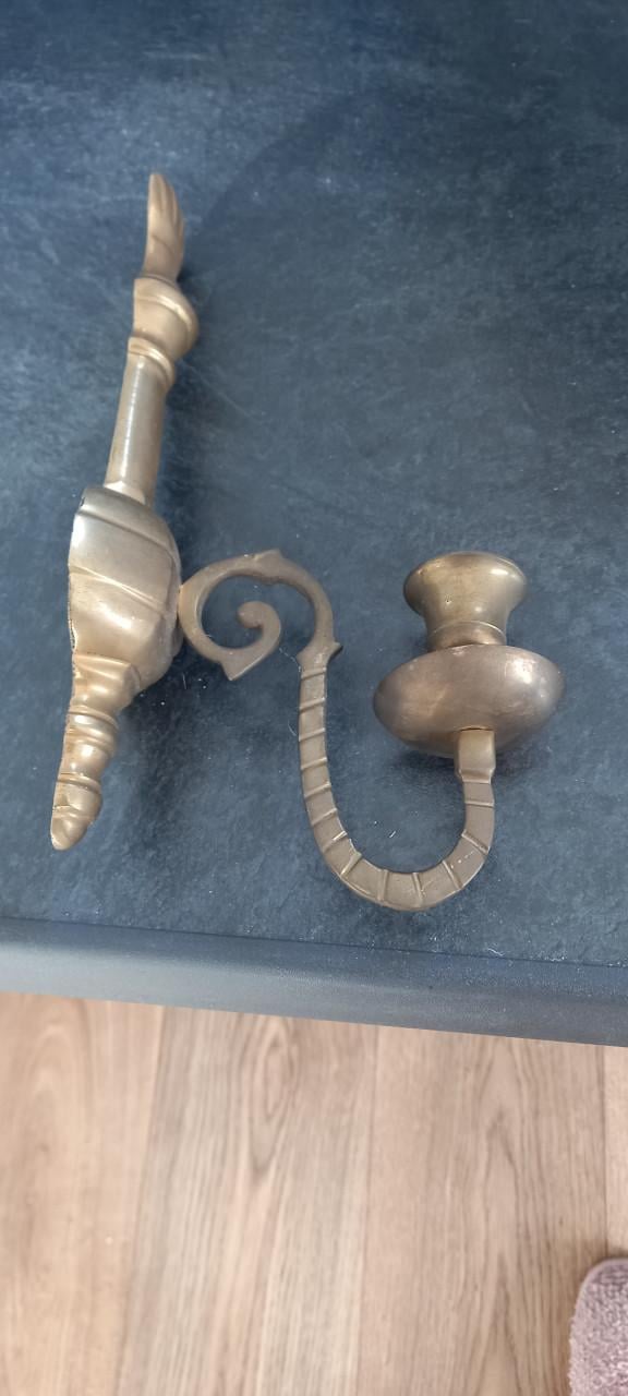 KOPEREN WAND KAARSENHOUDER