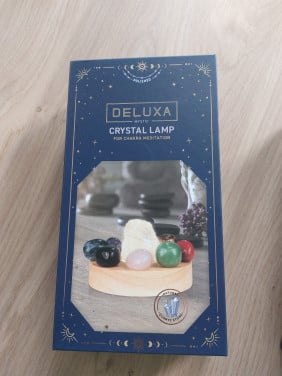 Nieuwe edelsteen lamp