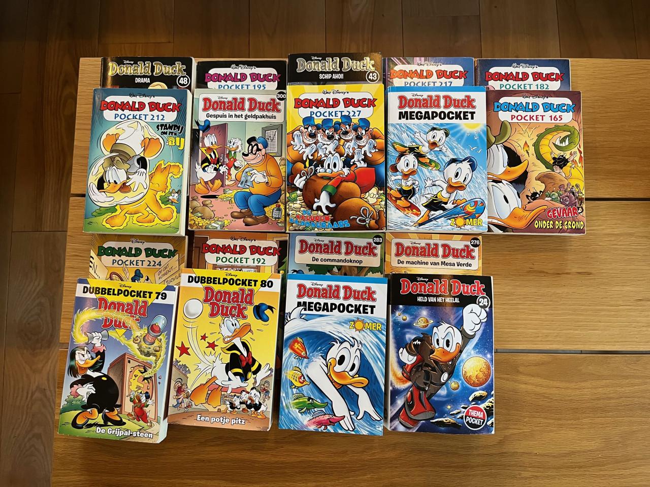 18 Donald Duck-pockets