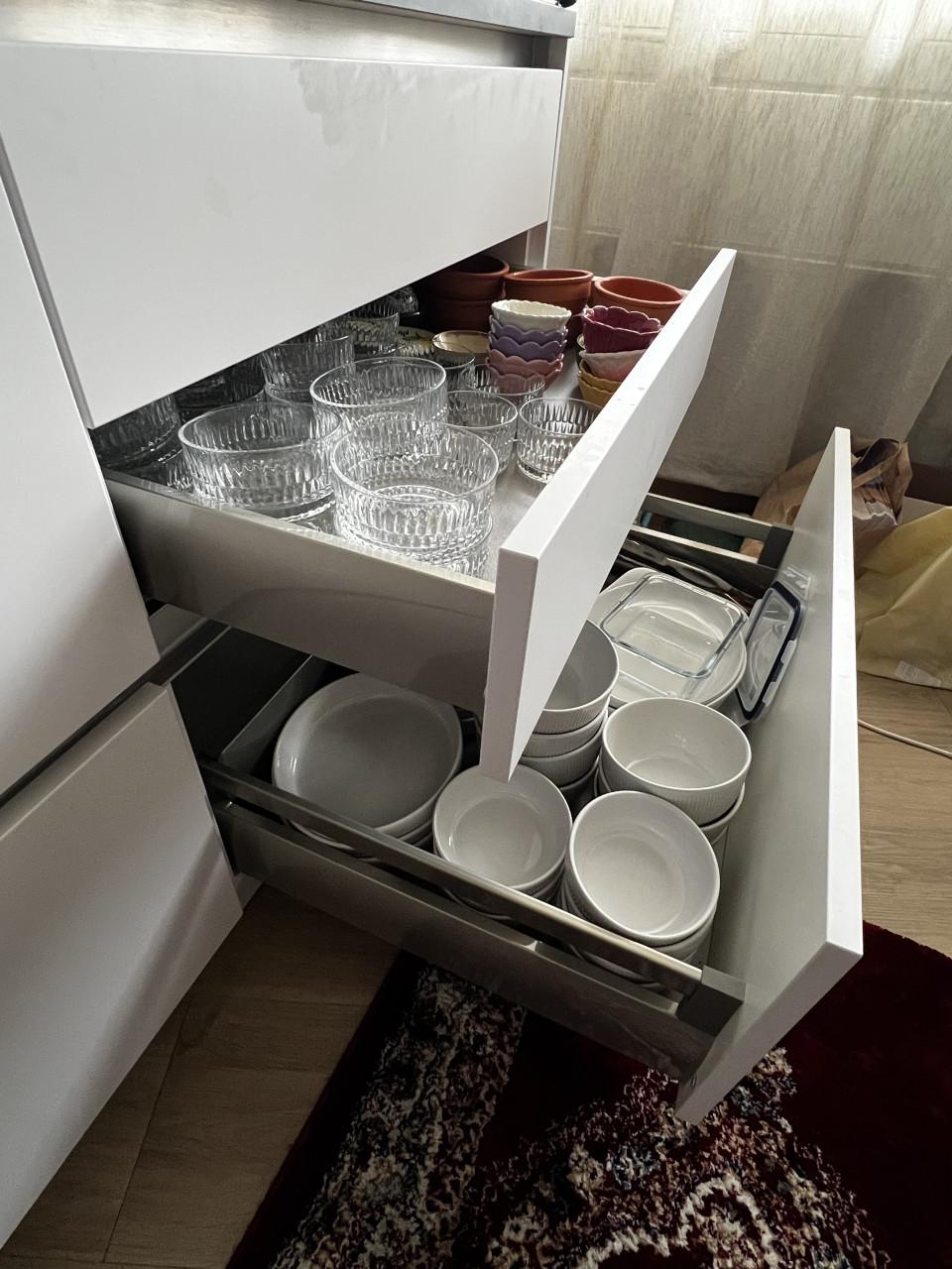 Keukenblok keukeneiland wit