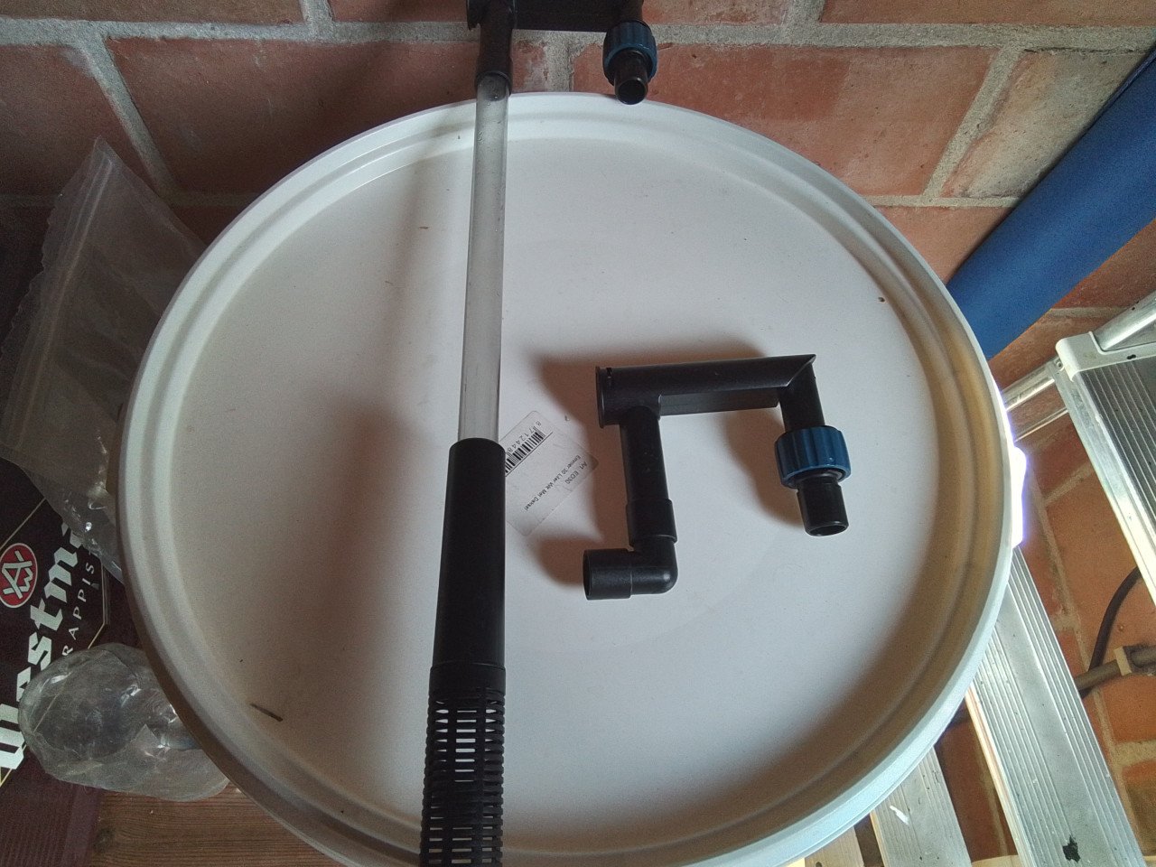 Oase in-en uitstroom
