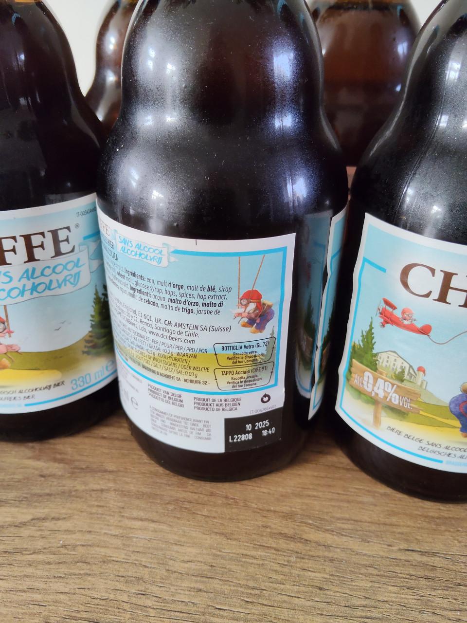 11 flesjes Chouffe alcoholvrij bier