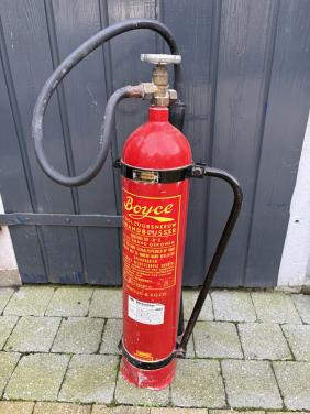Vintage co2 brandblusser 1966