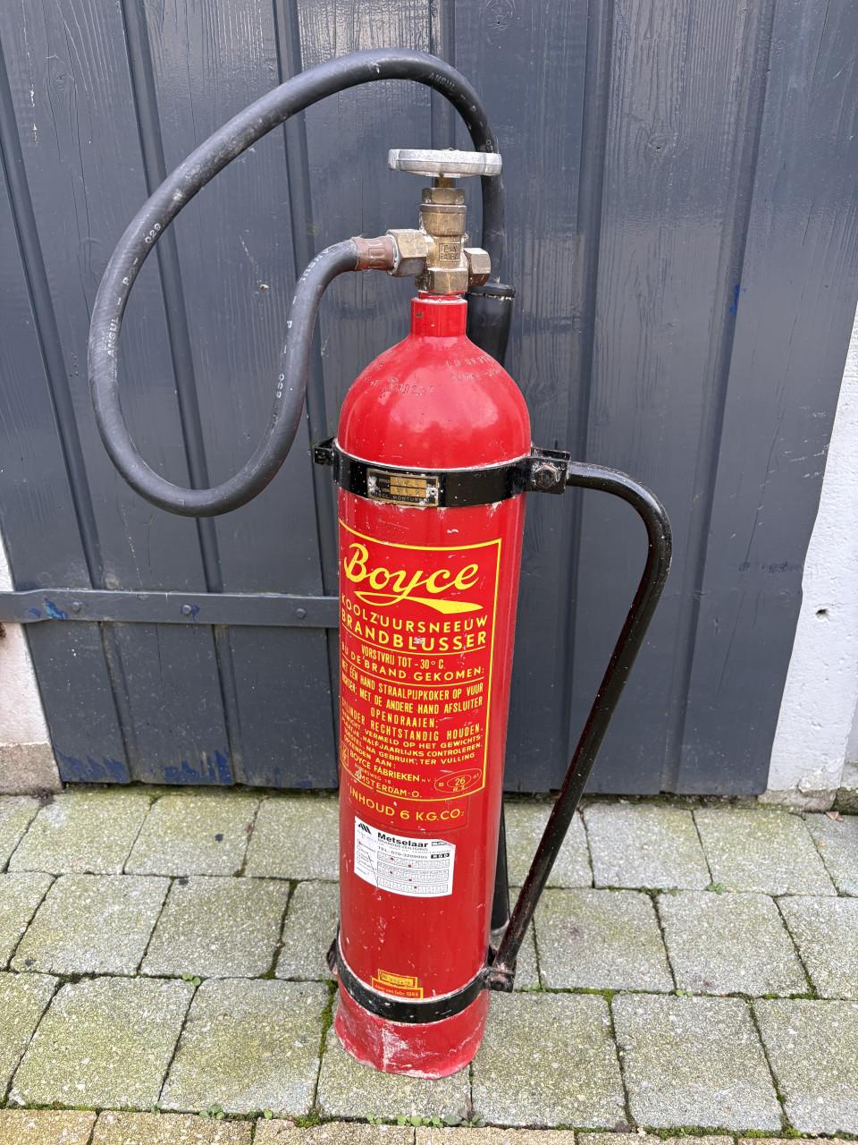 Vintage co2 brandblusser 1966