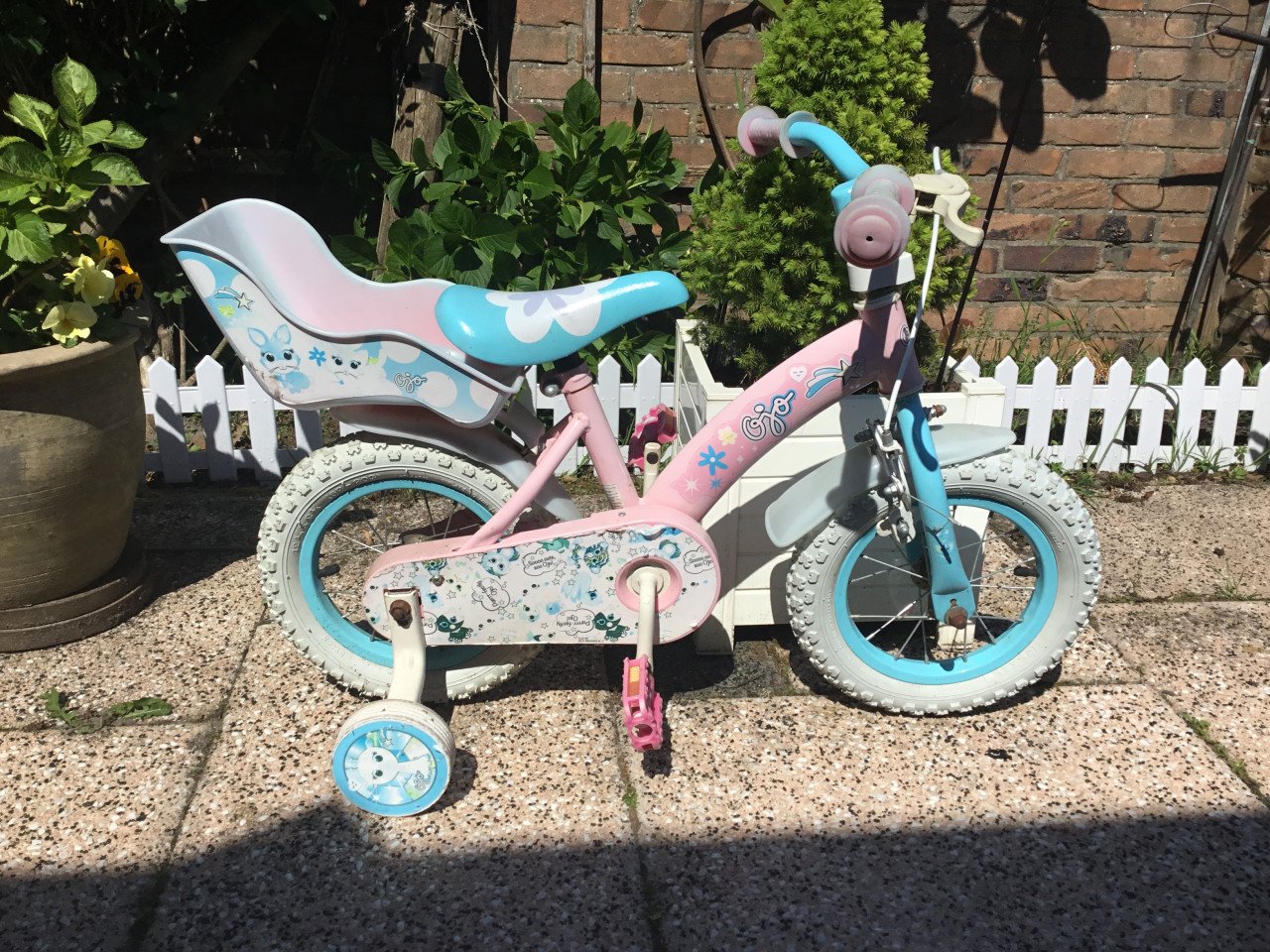 Ojo meisjesfiets 12”