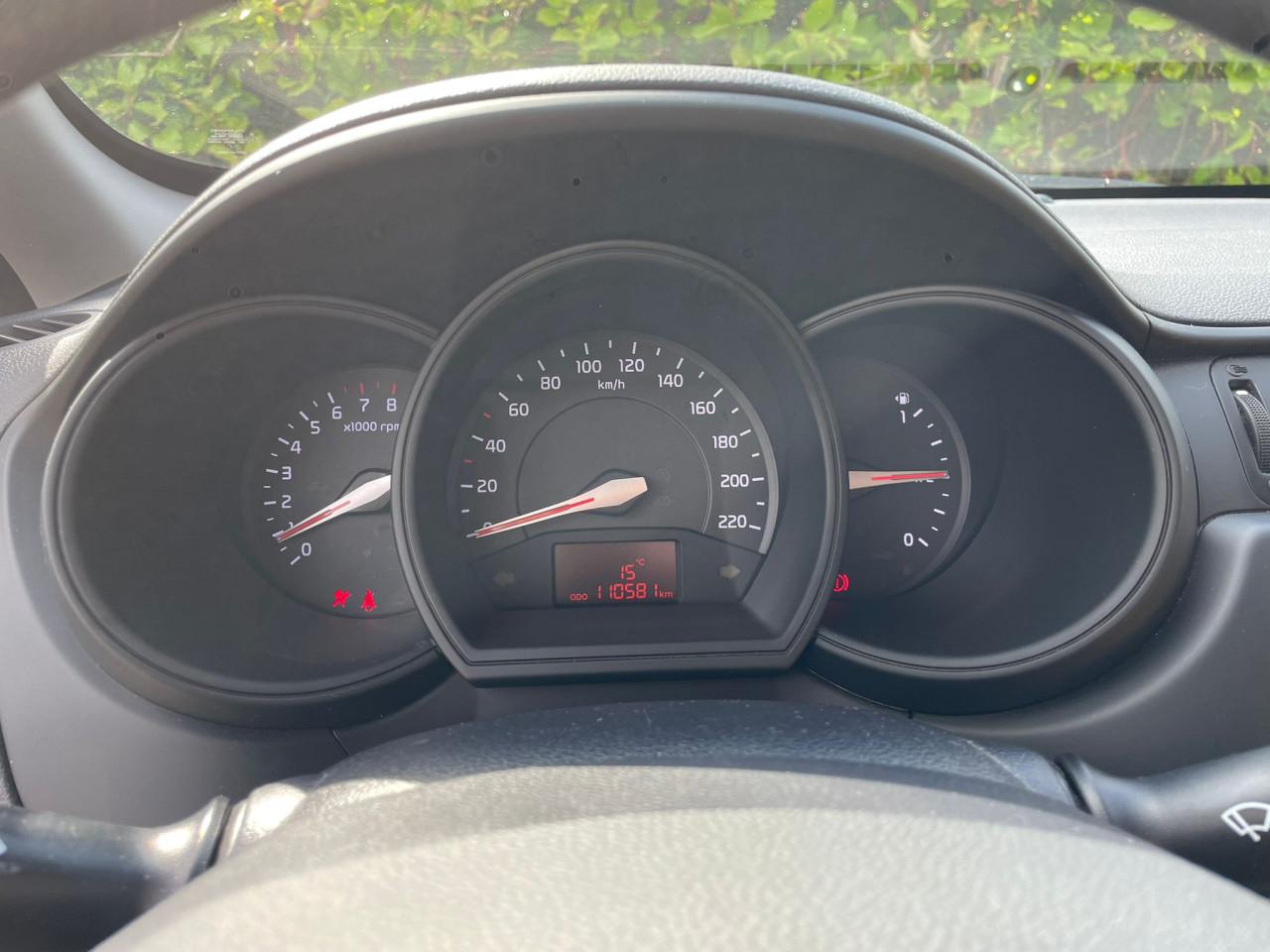 Kia rio 11100 km