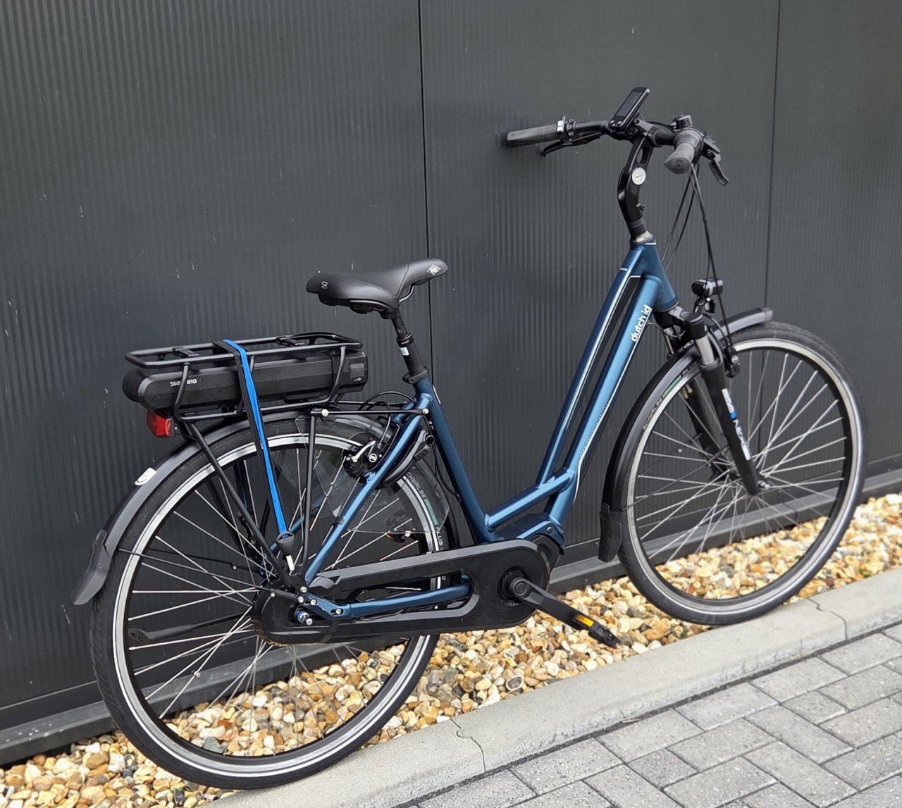 Mooie nette Dutch-id City Evo+ N8 Di2 53cm