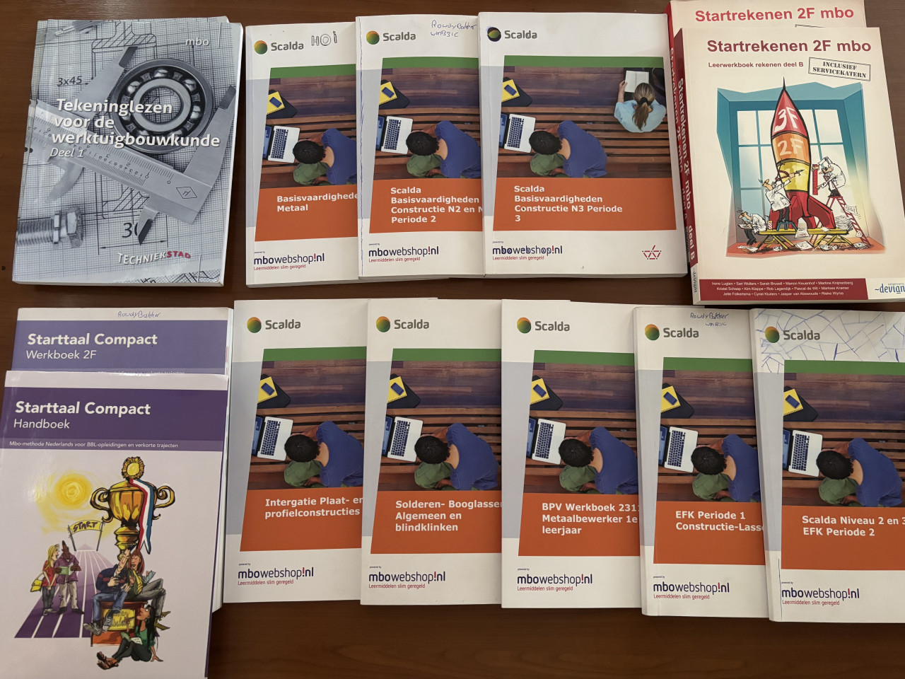 Scalda Allround Constructie nivo 3 - 1e jrs schoolboeken