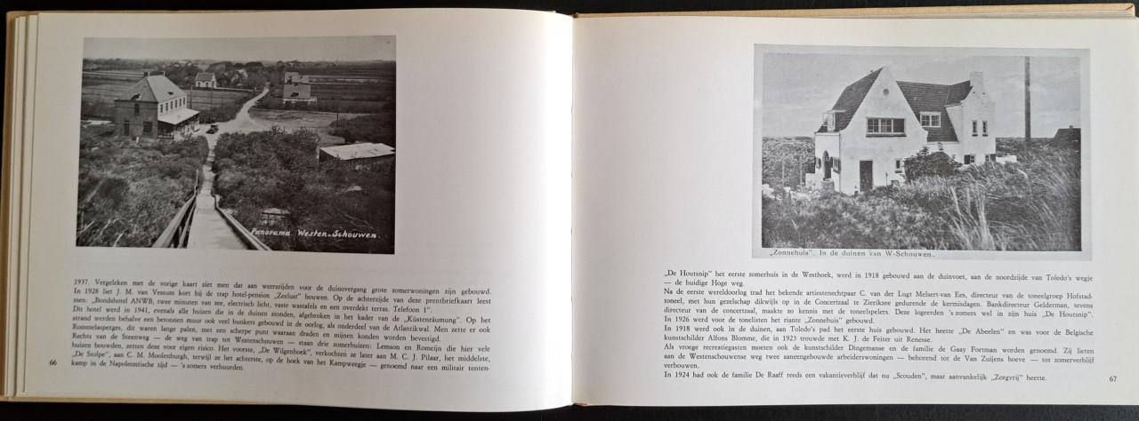SCHOUWENS WESTHOEK - zoals het was - JI Braber + WP d Vrieze - 1971
