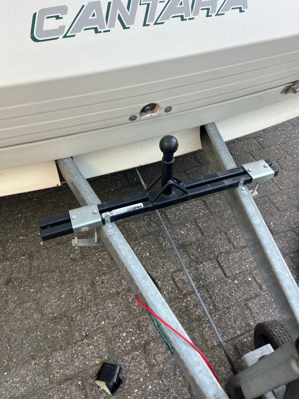Disseladapter fietsendrager caravan