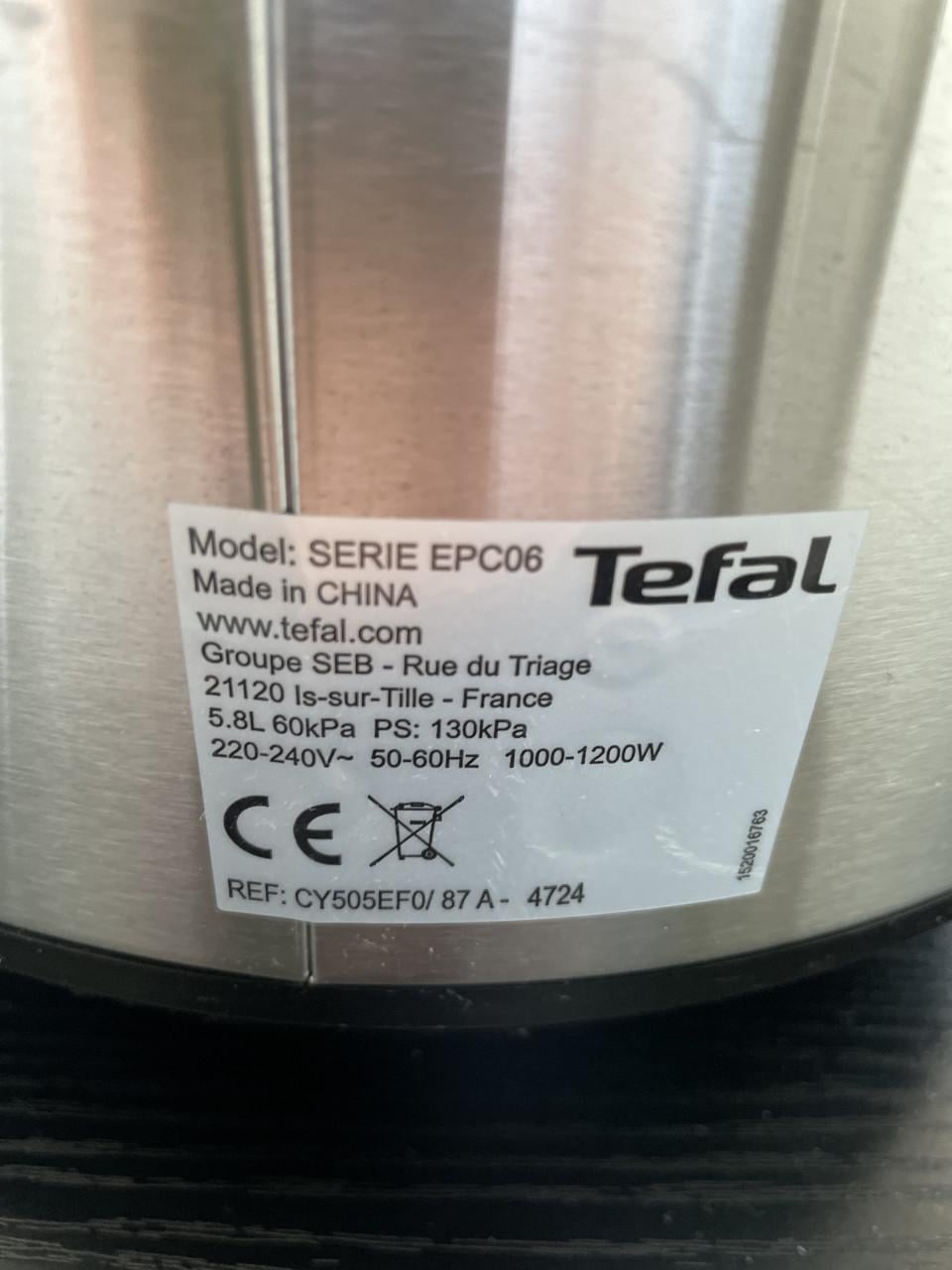 Tefal multicooker niet gebruikt