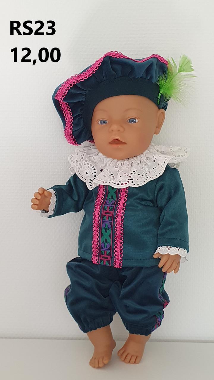 Poppenkleertjes baby born. Set. Opbrengst KiKa.