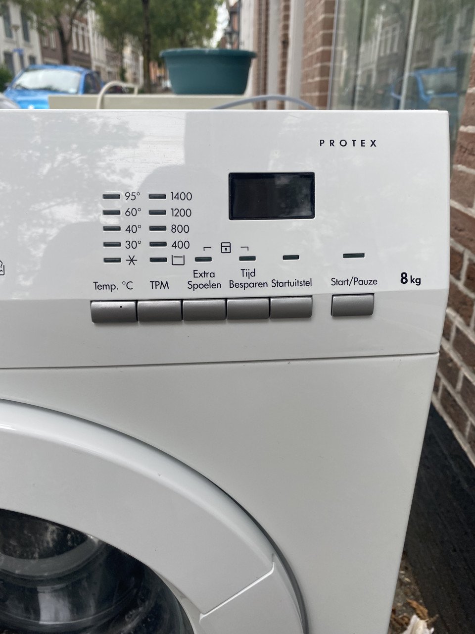 Wasmachine AEG en Bosch droger