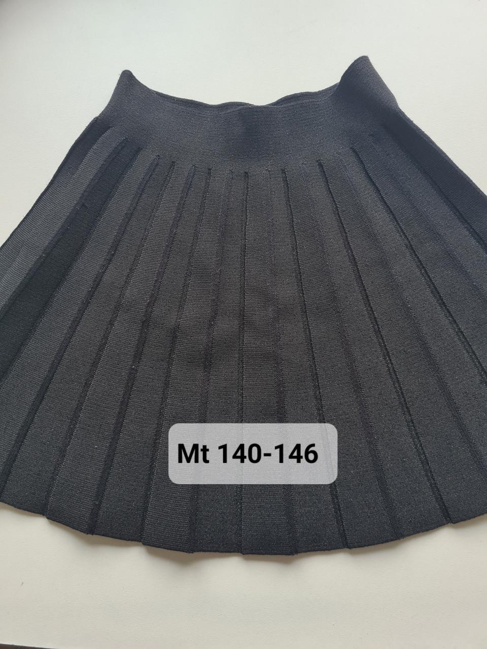 D-Zine zwarte plooi rok  Maat 140-146