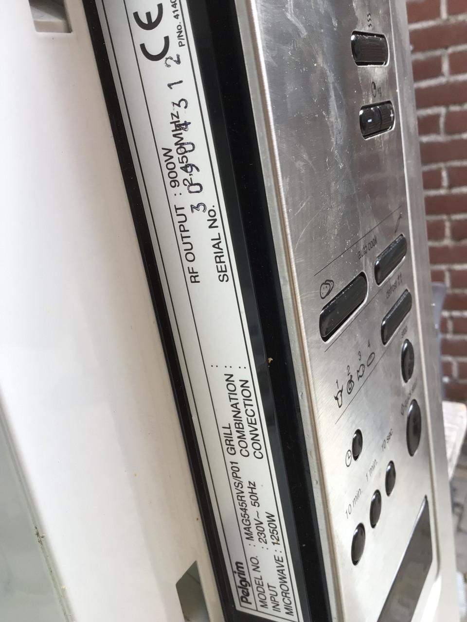 Pelgrim inbouw magnetron