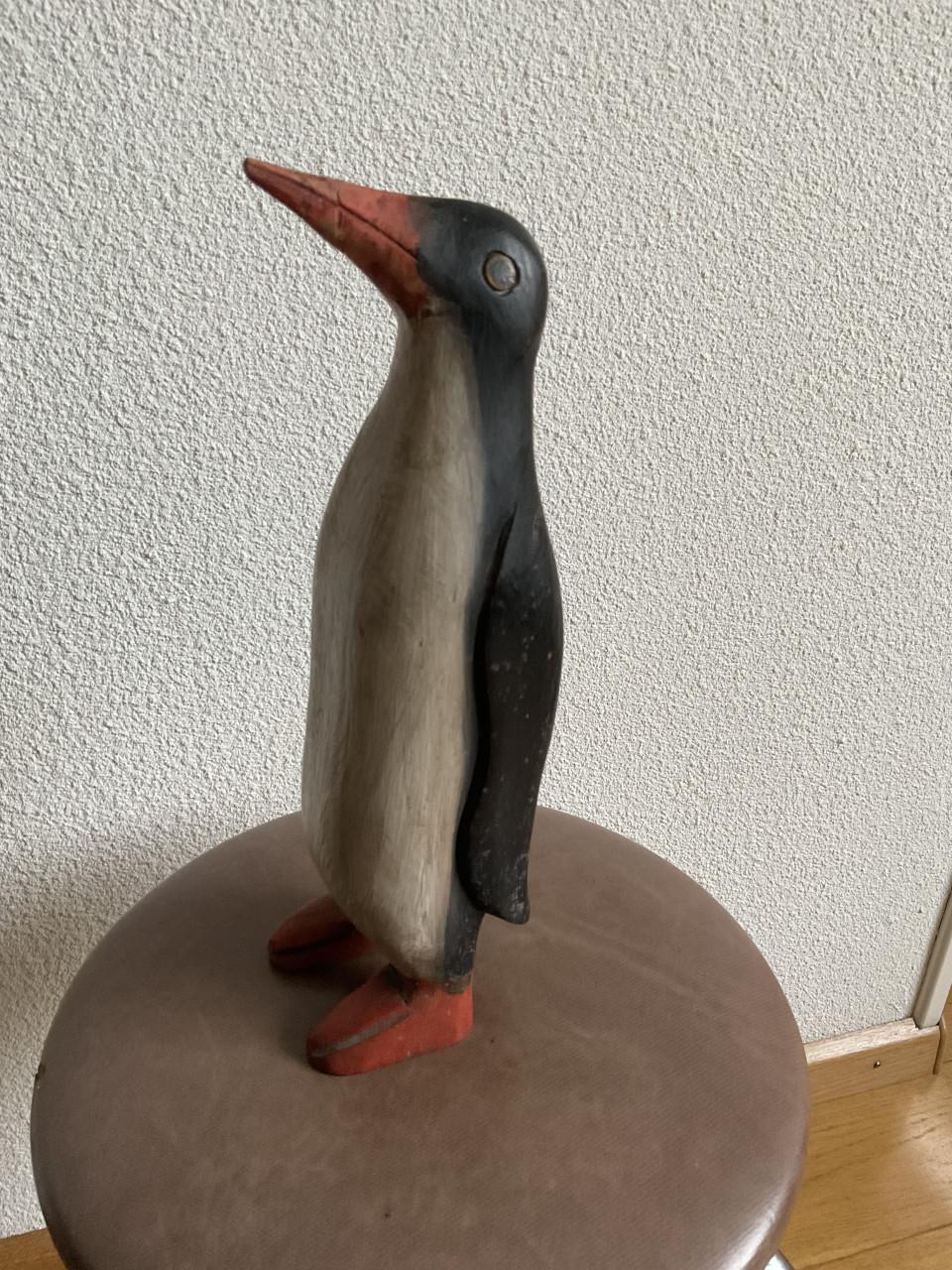 Houten pinguïn
