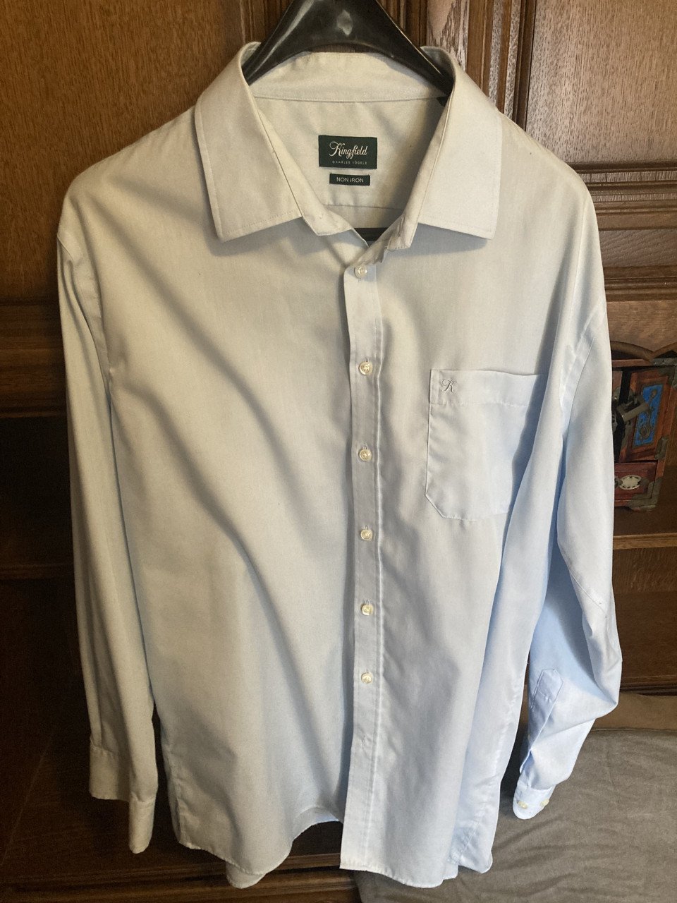 Kingfield non iron heren blouses
