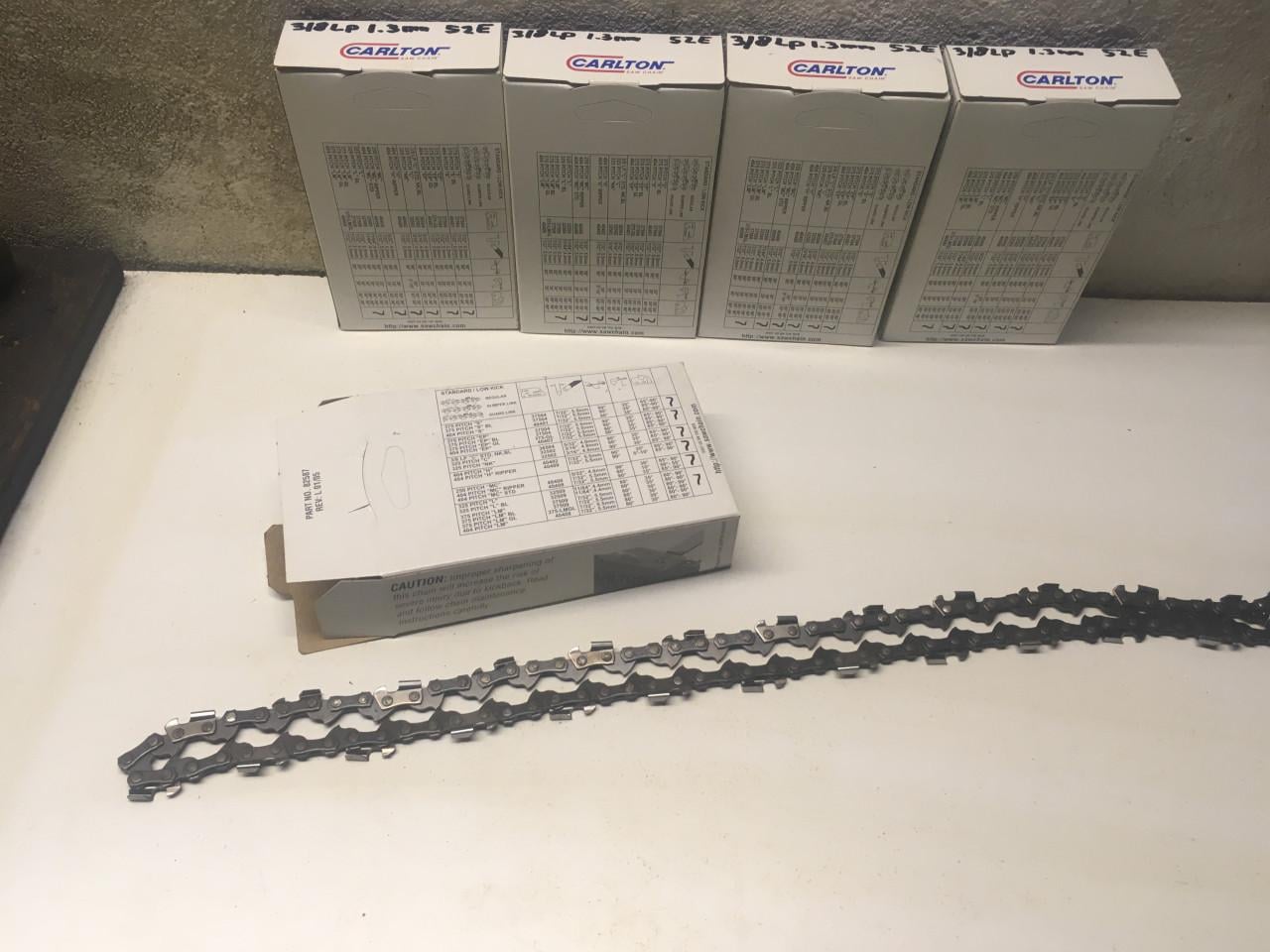 5X zaagketting voor kettingzaag dolmar, husqvarna etc gloednieuw