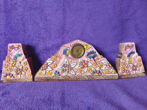 3- delig Schouwgarnituur H. Bequet