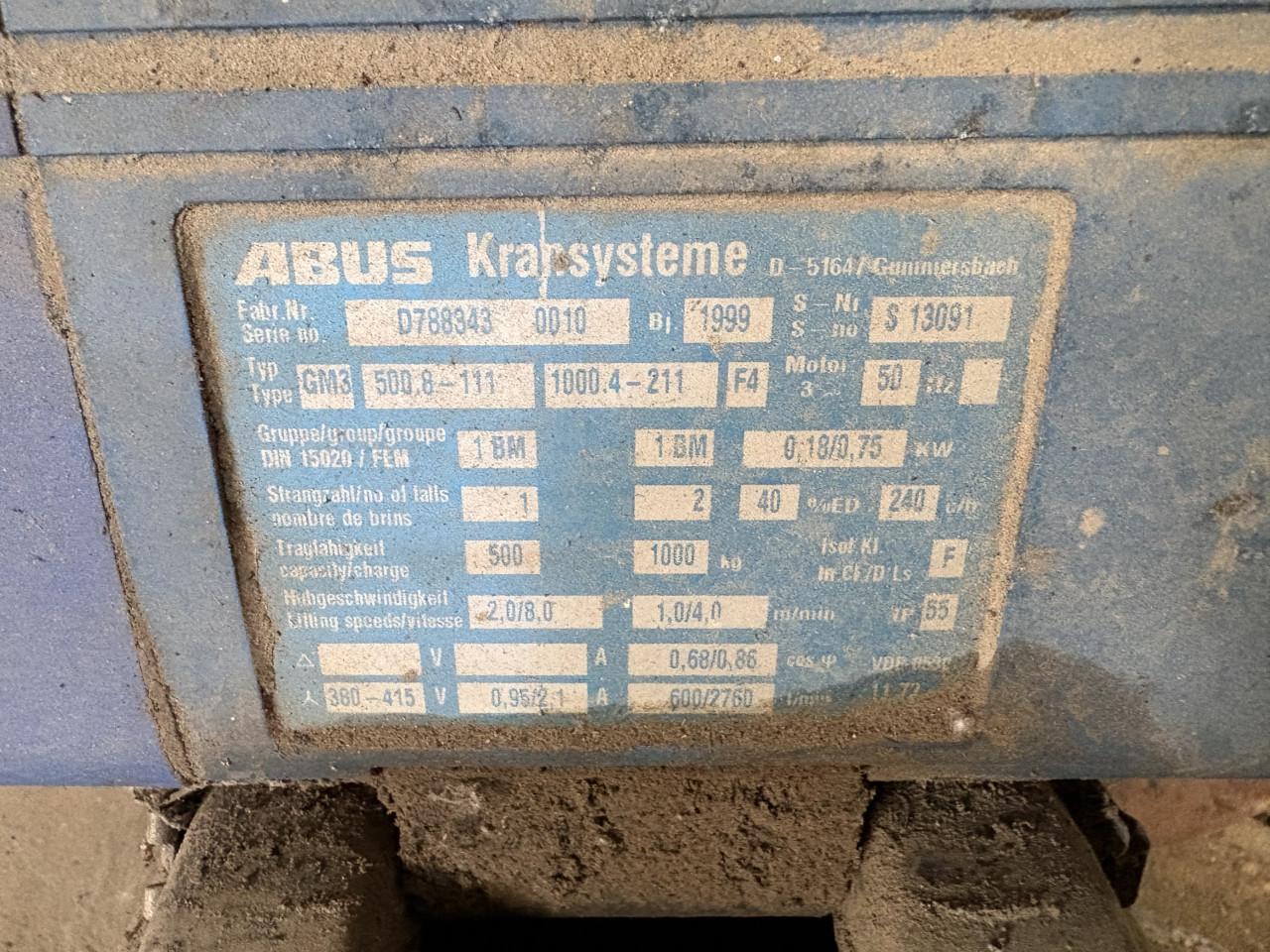 Abus ketting takel elektrisch