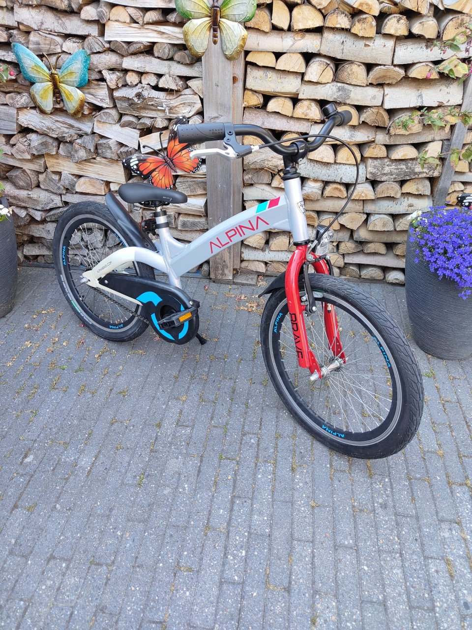 Alpina Brave 20 inch fiets nieuwe Schwalbe banden