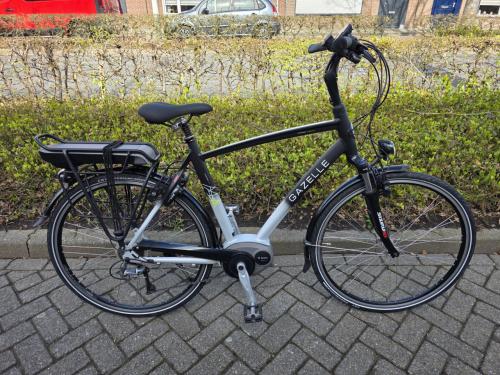 Schitterende Gazelle elektrische heren fiets met Bosch middenmotor