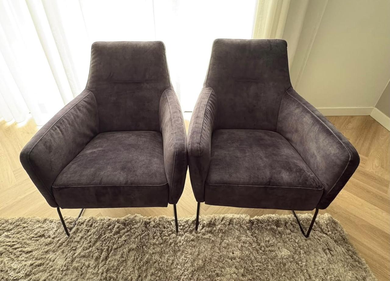 2x fauteuil Piet Klerkx