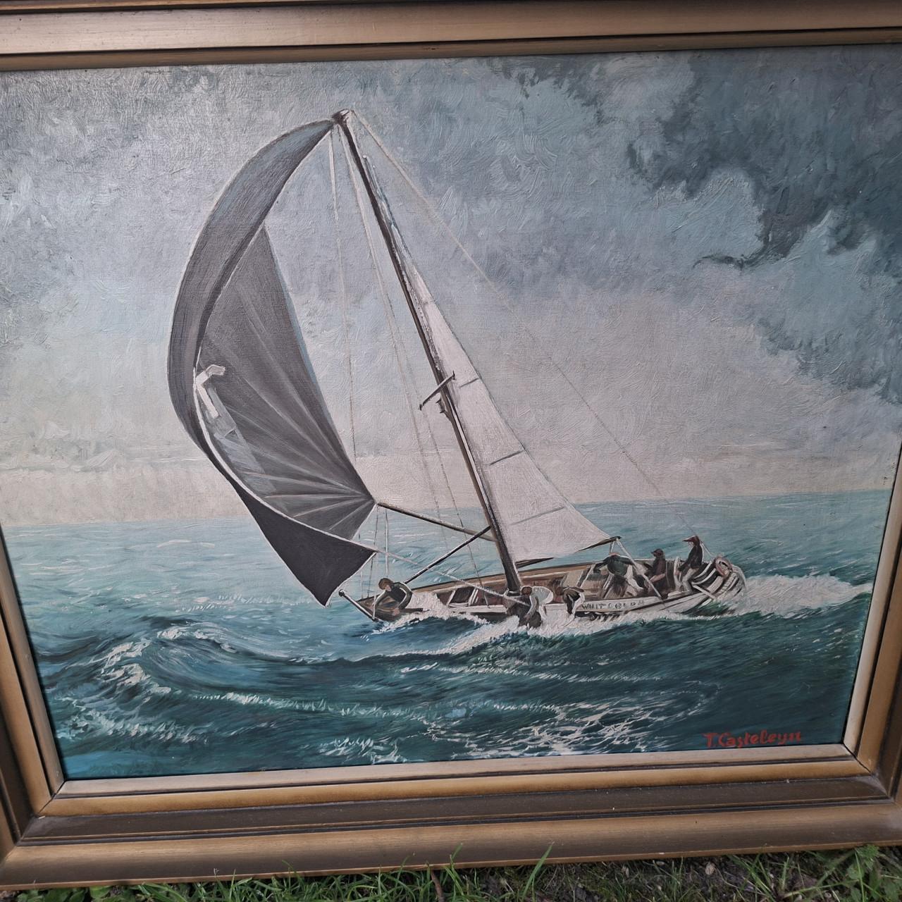 Schilderij Zeilschip