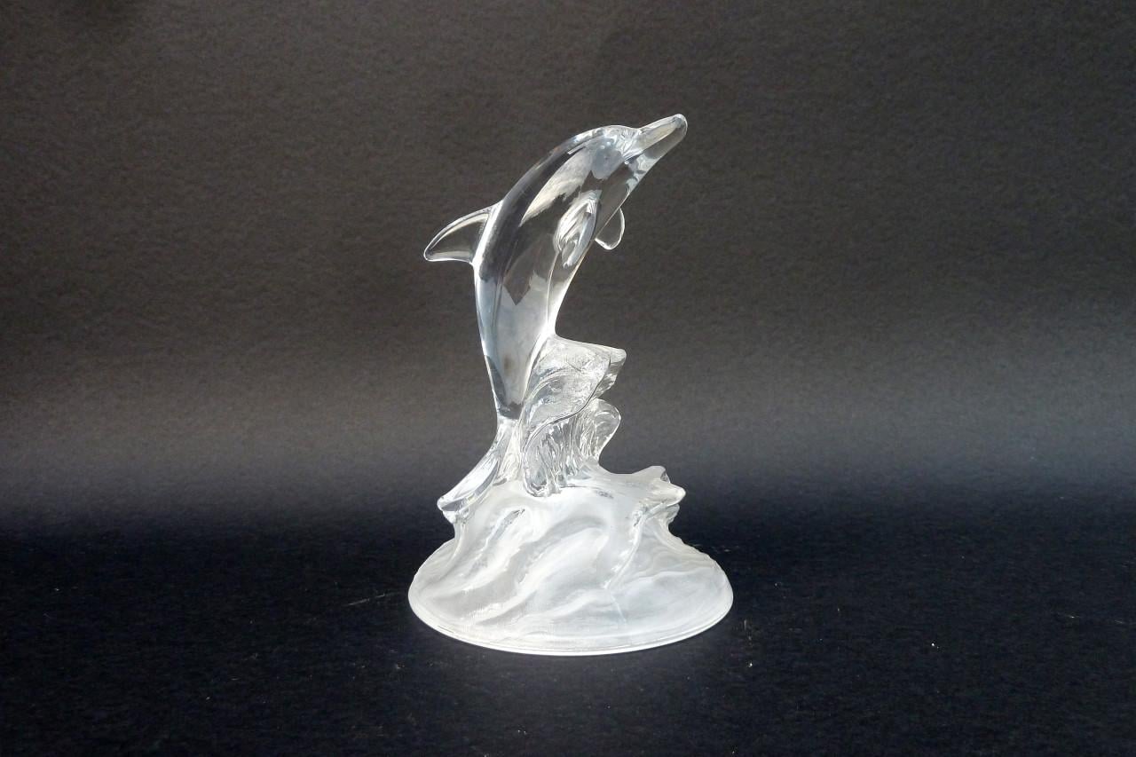 Crystal d'Arques Dolfijn - kristallen beeldje