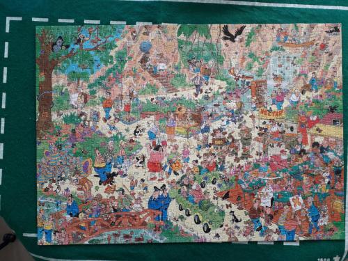 Jan van Haasteren puzzel: VROLIJKE FLADDERAARS