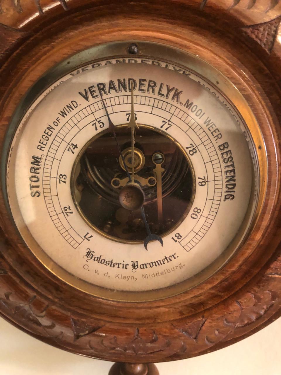 Vintage barometer