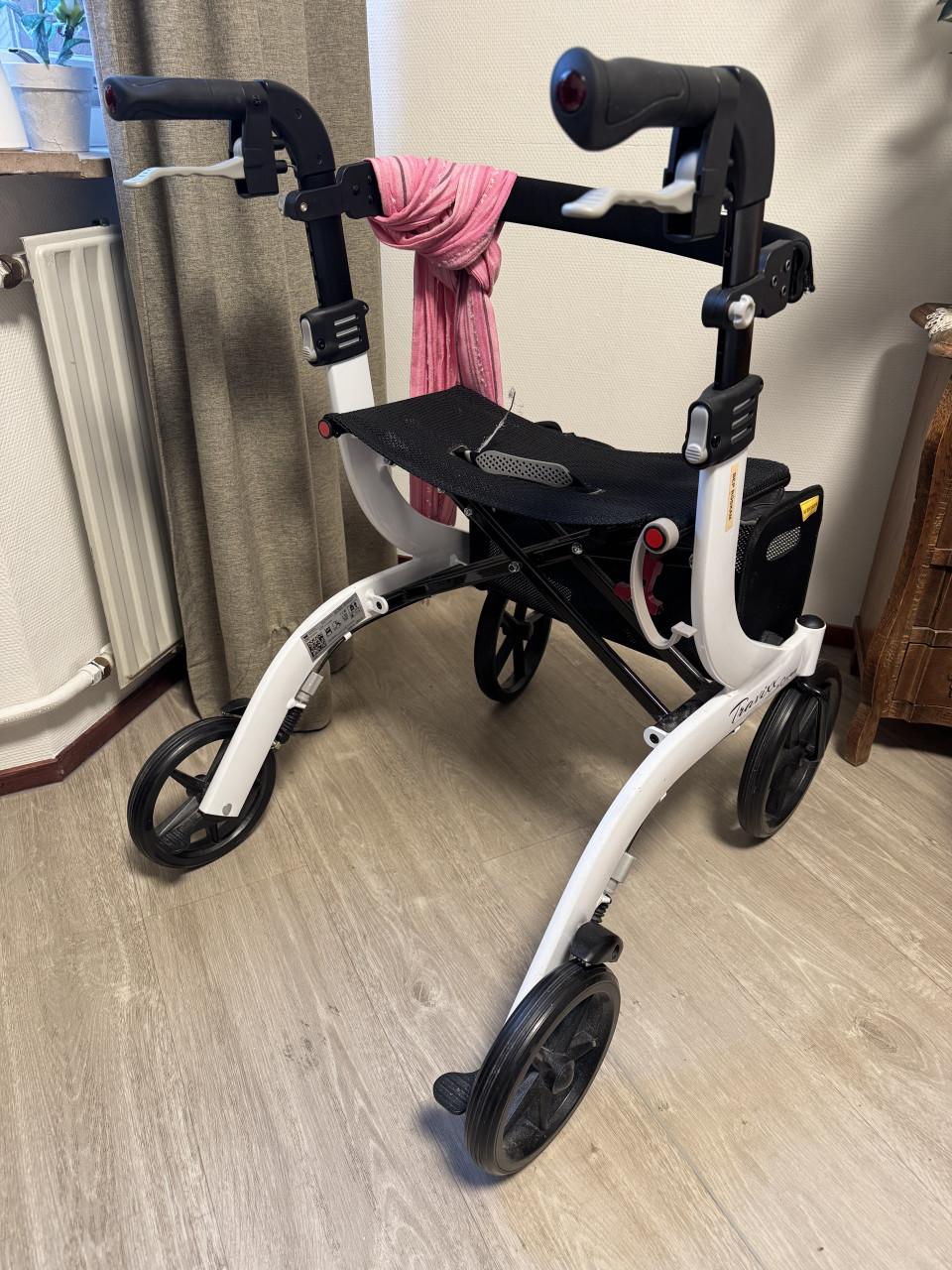 Rollator Travixx Classic Salt White S