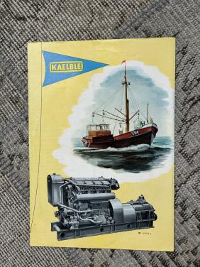 Yerseke 4YE4 Kaelble dieselmotor brochure