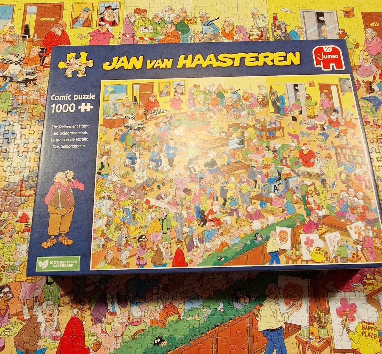 Jan van Haasteren puzzel 1000st. Het Bejaardentehuis
