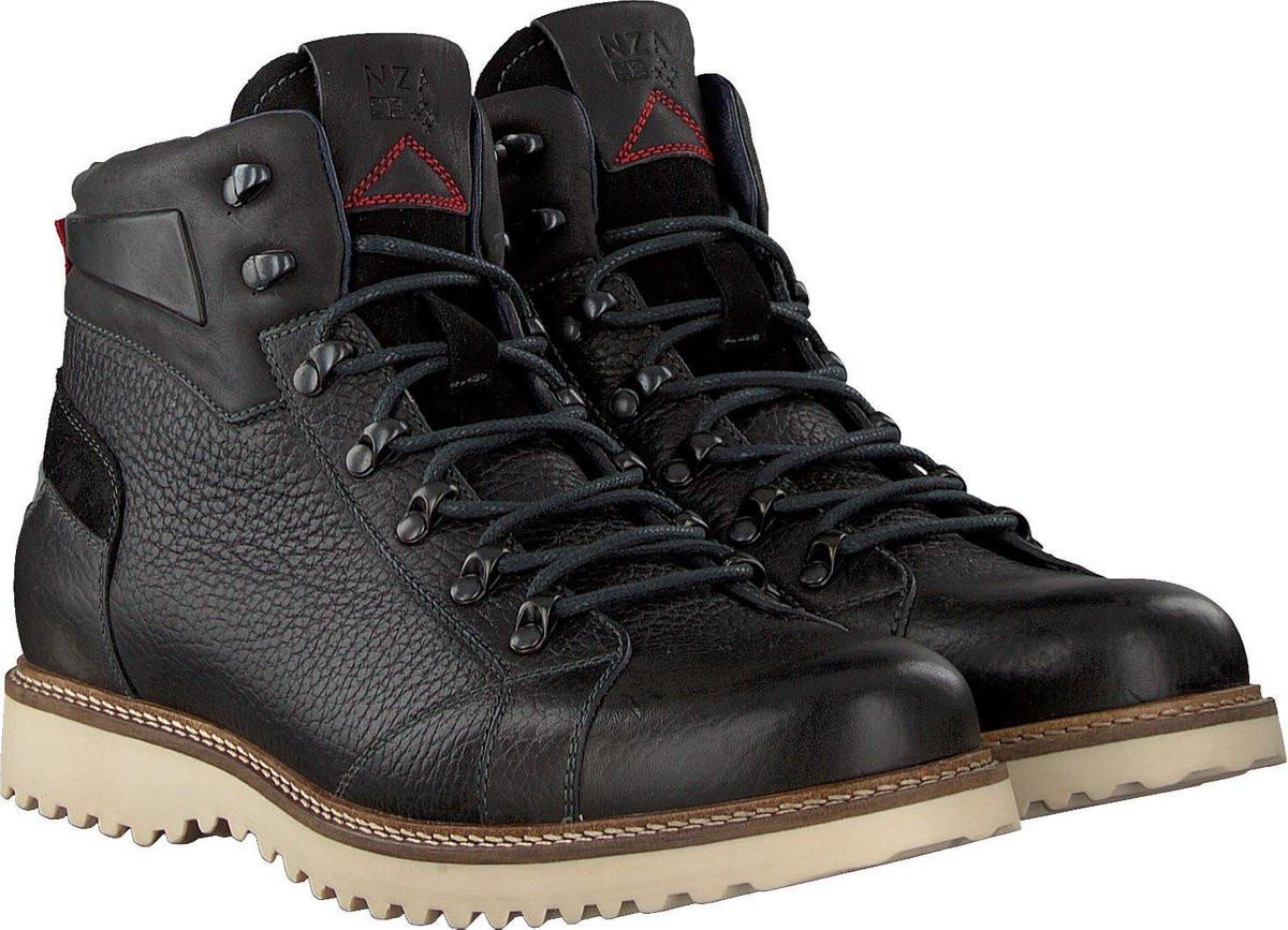 NZA New Zealand Auckland: Donkerbruine leren boots maat 43 NIEUW