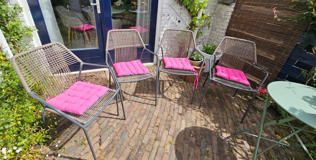 4 leuke tuinstoelen