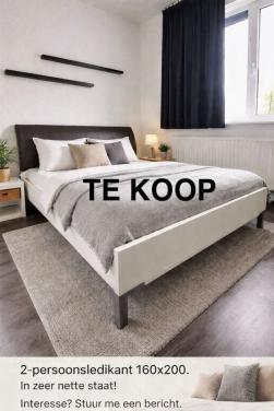 Tweepersoonsledikant 160x200