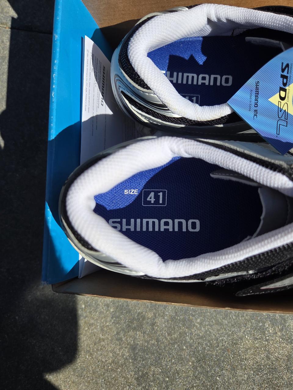 Nieuwe Shimano RD77 racefietsschoenen maat 41 – incl. doos