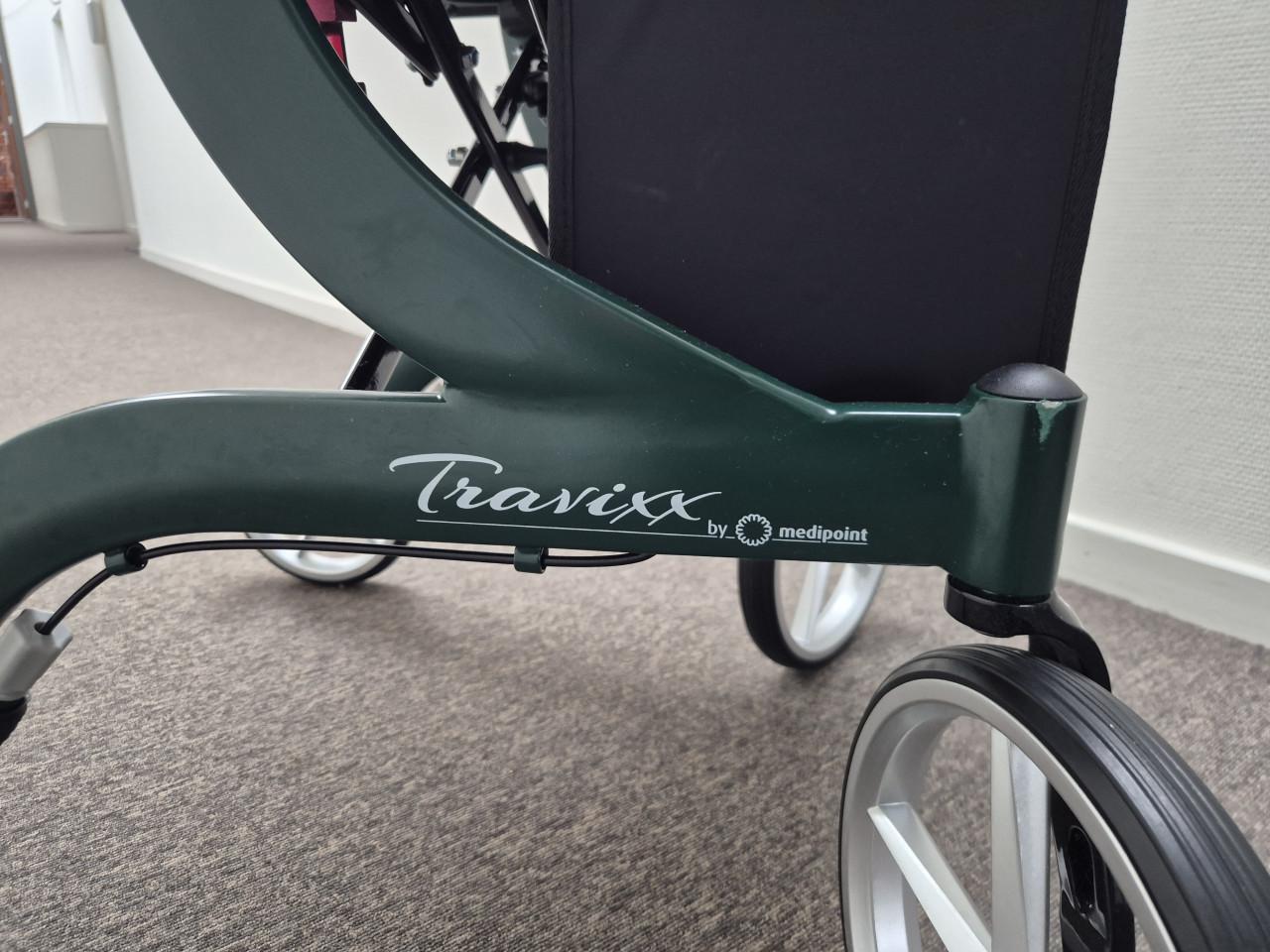 Lichtgewicht rollator Travixx S groen