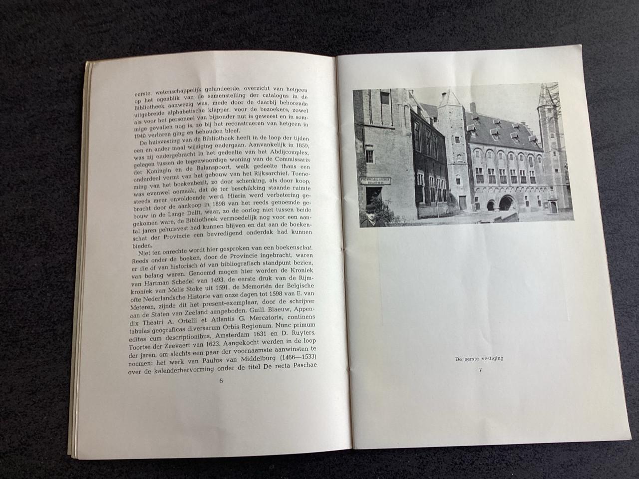 Middelburg. (De Provinciale Bibliotheek Van Zeeland);