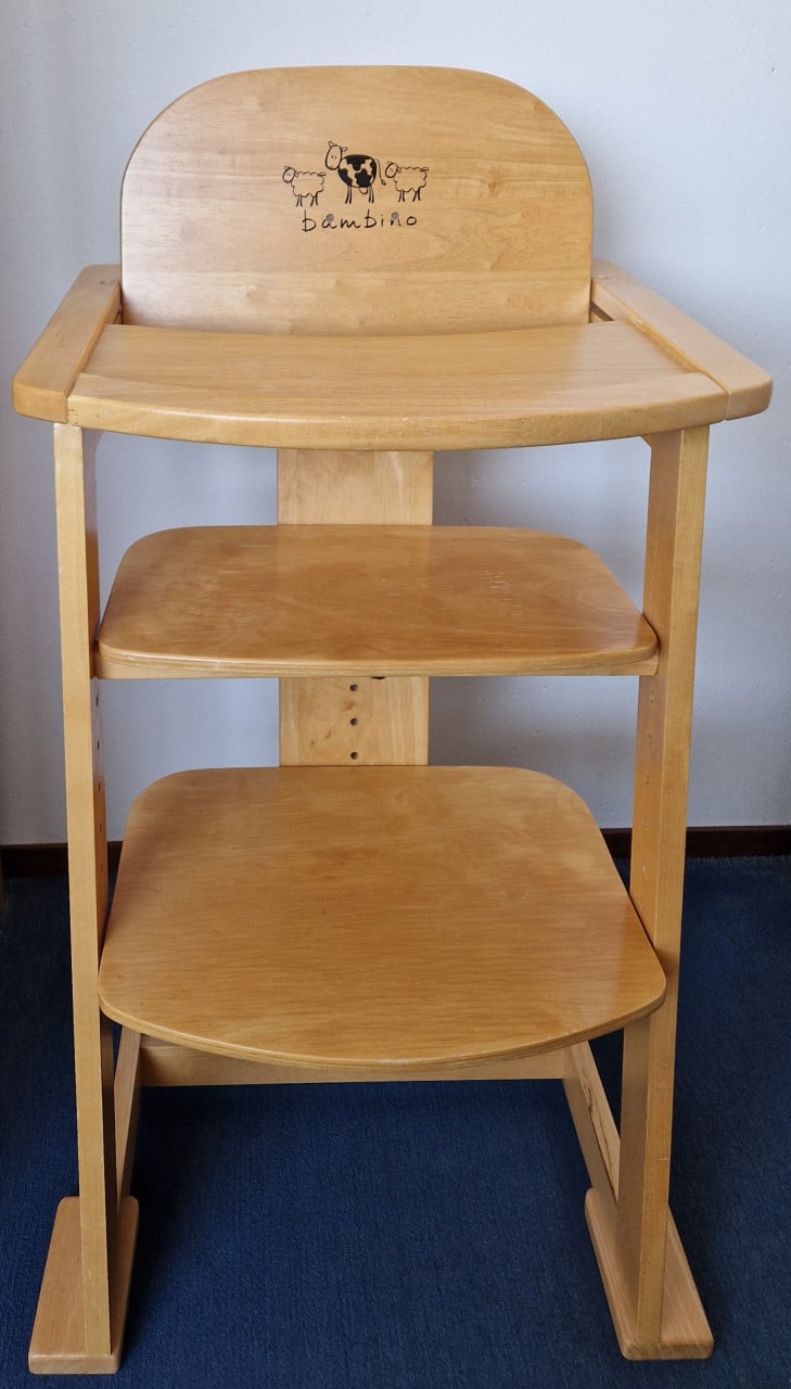 Meegroei kinderstoel Bambino