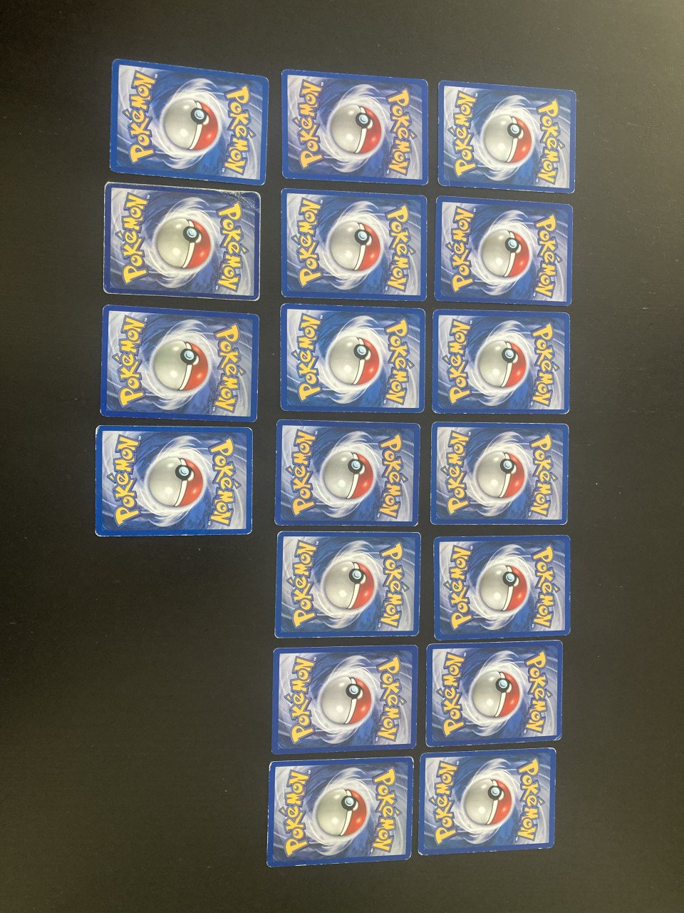 18 oude Pokemon kaarten