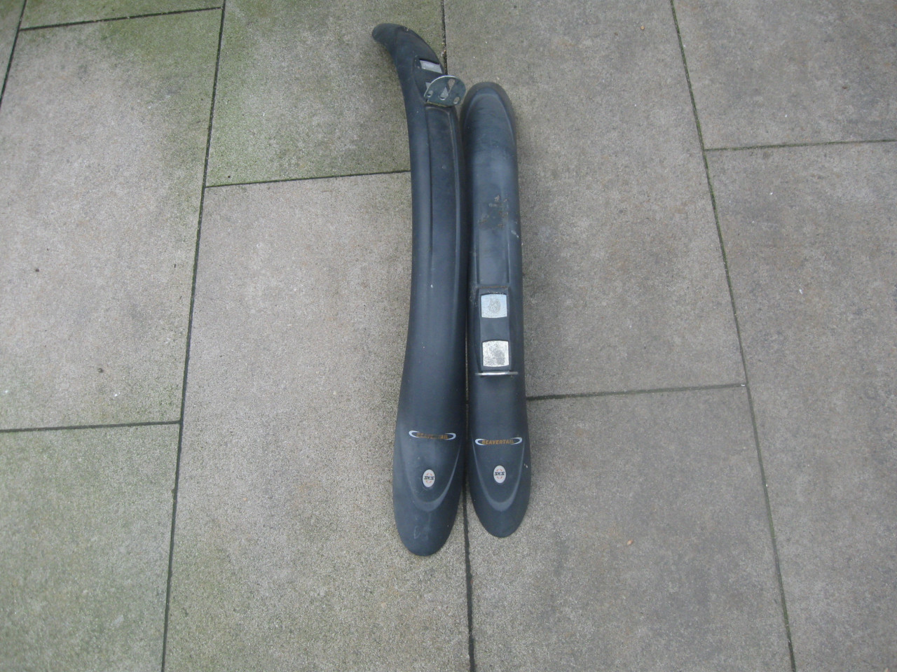 Aluminium bagage fietsendrager+ 2 Spatborden