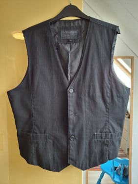 Gilet 2x Grijs+Zwart