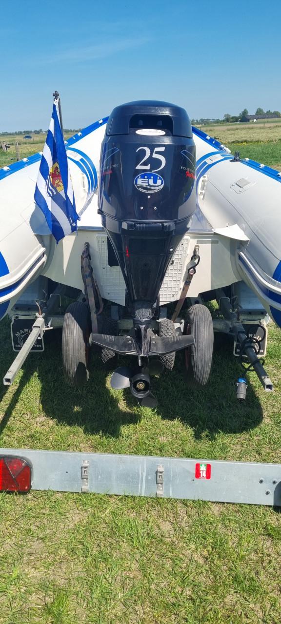 Lodestar RIB 410 met Tohatsu 25 pk & Marlin trailer