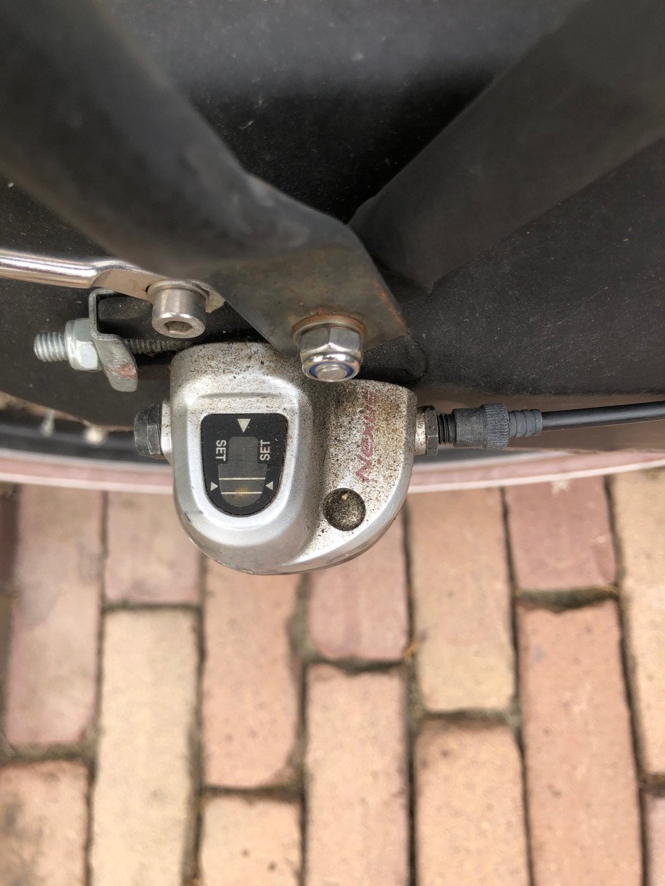 Omafiets met 3 versnellingen