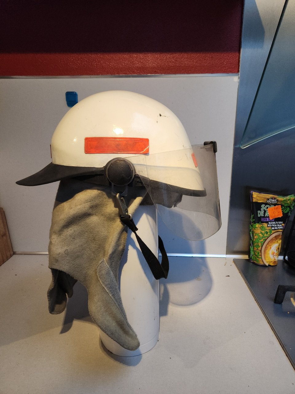 Gebruikte Heros Rosenbauer Brandweerhelm